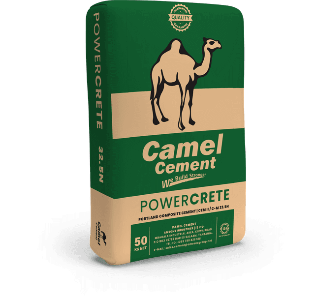 Camel Cement PowerCrete 32.5N 50 kg bag